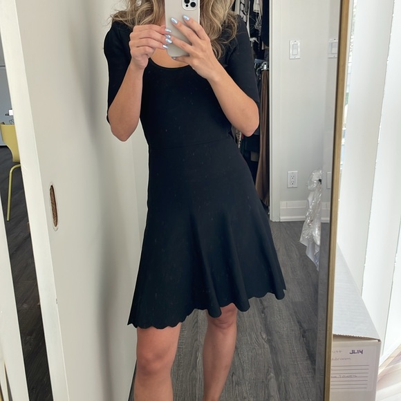 Alaia-Style Black Dress, Size XS - Picture 3 of 7